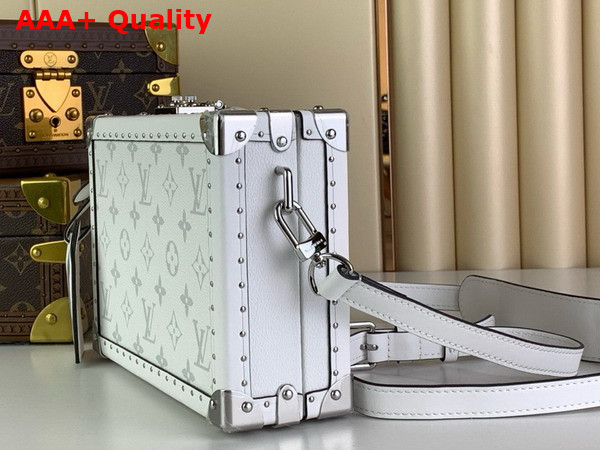 Louis Vuitton Clutch Box in Optic White Monogram Canvas M11049 Replica