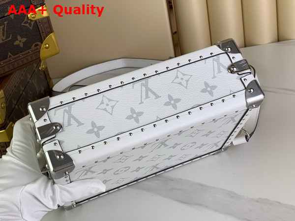 Louis Vuitton Clutch Box in Optic White Monogram Canvas M11049 Replica