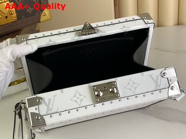 Louis Vuitton Clutch Box in Optic White Monogram Canvas M11049 Replica