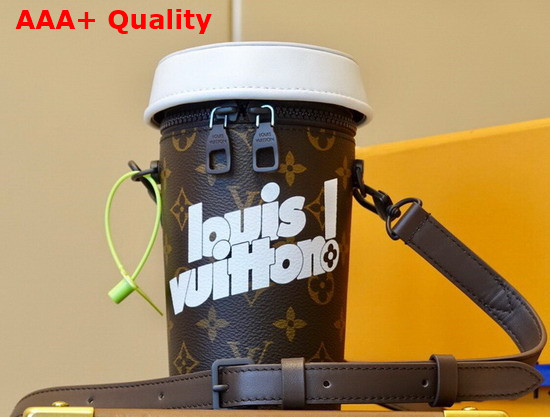 Louis Vuitton Coffee Cup in Vintage Monogram Coated Canvas M80812 Replica