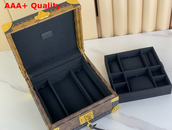 Louis Vuitton Coffret Joaillerie Monogram Reverse Monogram Reverse Canvas M11156 Replica