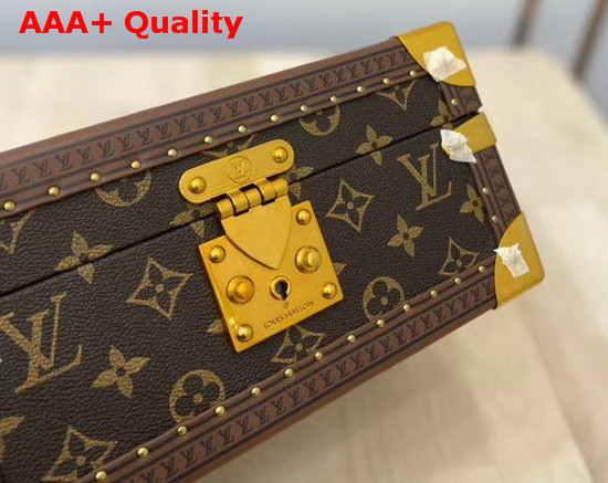 Louis Vuitton Coffret Tresor 24 in Monogram Canvas with Beige Microfiber Lining M47003 Replica