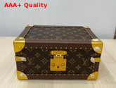 Louis Vuitton Coffret Tresor 24 in Monogram Canvas with Beige Microfiber Lining M47003 Replica