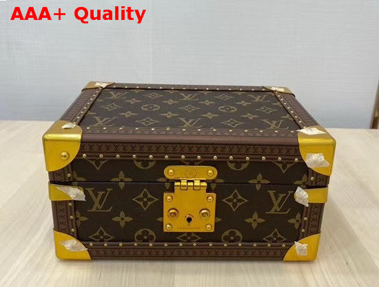 Louis Vuitton Coffret Tresor 24 in Monogram Canvas with Beige Microfiber Lining M47003 Replica