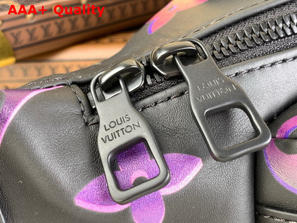 Louis Vuitton Comet Bumbag in Black Borealis Calf Leather M22494 Replica