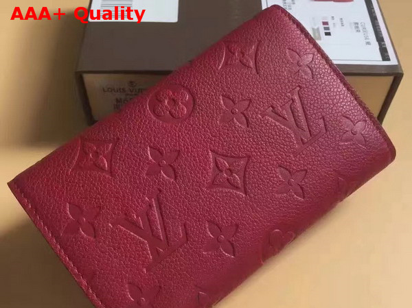 Louis Vuitton Compact Curieuse Wallet Cherry Monogram Empreinte Leather M60735 Replica