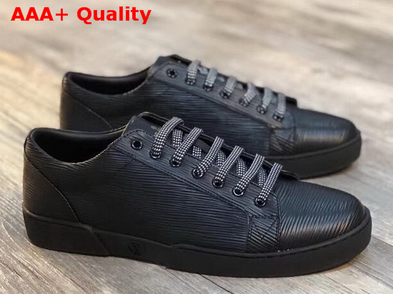 Louis Vuitton Concorde Trainer in Black Epi Leather Replica