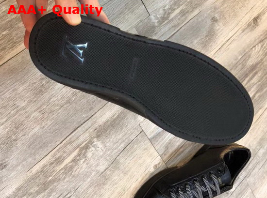 Louis Vuitton Concorde Trainer in Black Epi Leather Replica