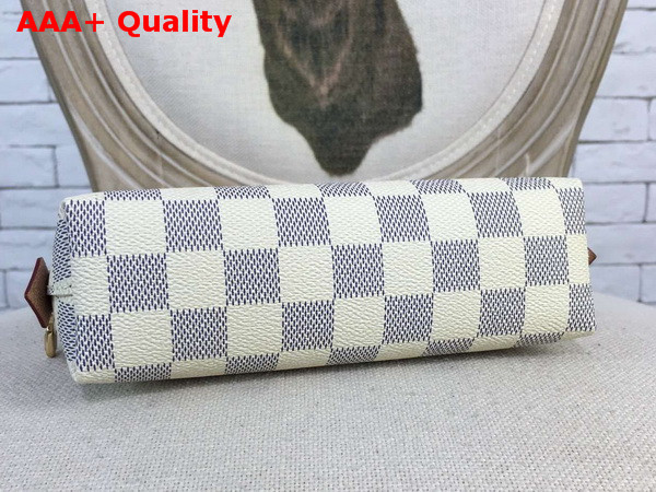 Louis Vuitton Cosmetic Pouch Damier Azur N60024 Replica