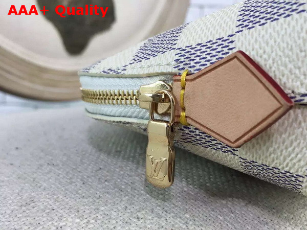 Louis Vuitton Cosmetic Pouch Damier Azur N60024 Replica