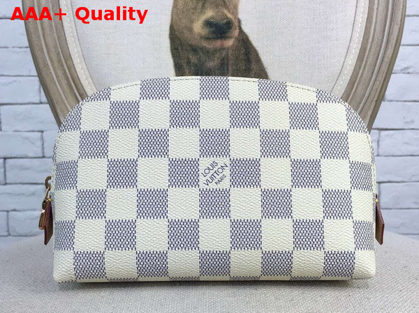 Louis Vuitton Cosmetic Pouch Damier Azur N60024 Replica