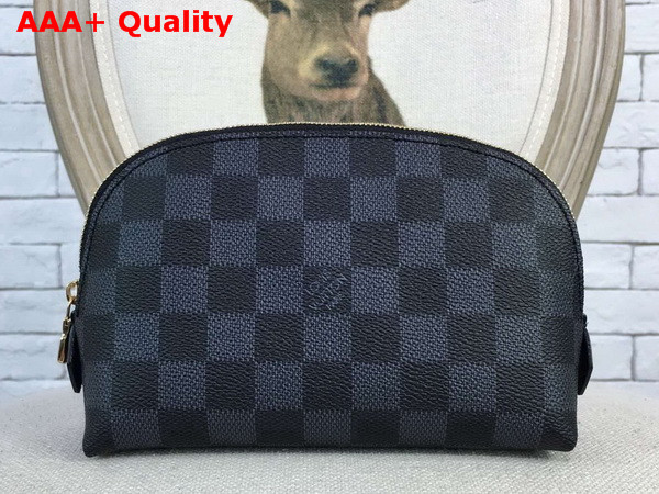 Louis Vuitton Cosmetic Pouch Damier Graphite Replica