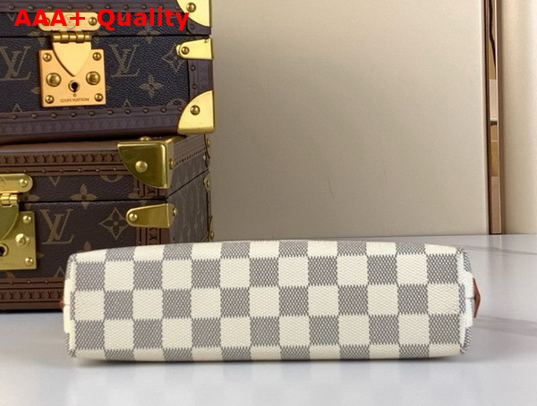 Louis Vuitton Cosmetic Pouch GM in Damier Azur Canvas Replica