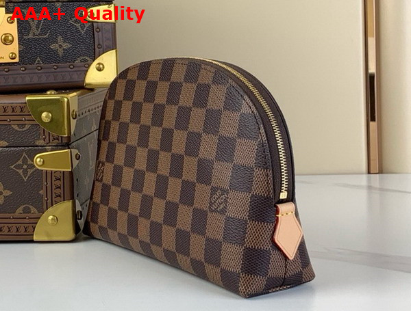 Louis Vuitton Cosmetic Pouch GM in Damier Ebene Canvas Replica