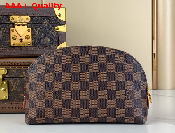 Louis Vuitton Cosmetic Pouch GM in Damier Ebene Canvas Replica