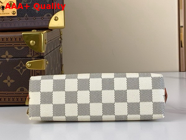 Louis Vuitton Cosmetic Pouch PM Damier Azur Canvas N60024 Replica