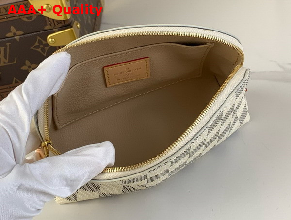 Louis Vuitton Cosmetic Pouch PM Damier Azur Canvas N60024 Replica