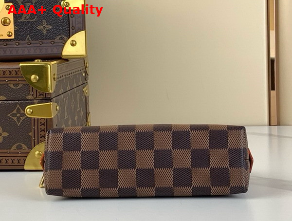 Louis Vuitton Cosmetic Pouch PM Damier Ebene Canvas N47516 Replica