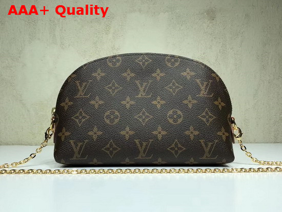 Louis Vuitton Cosmetic Pouch with Chain Shoulder Strap Monogram Canvas Replica