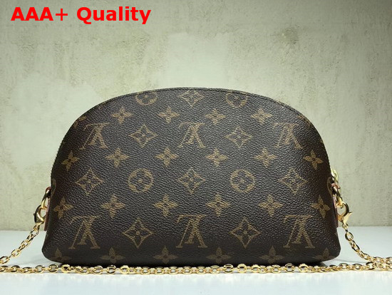 Louis Vuitton Cosmetic Pouch with Chain Shoulder Strap Monogram Canvas Replica