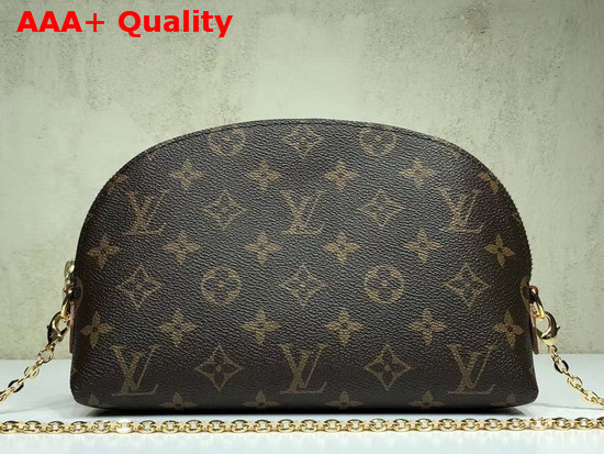 Louis Vuitton Cosmetic Pouch with Chain Shoulder Strap Monogram Canvas Replica