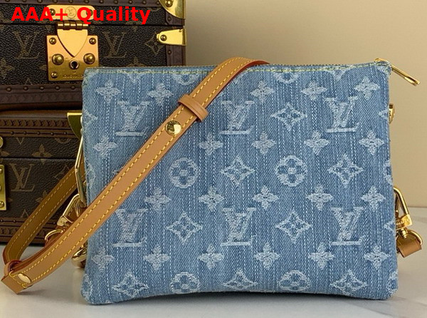 Louis Vuitton Coussin BB Handbag in Sky Blue Monogram Denim M11401 Replica