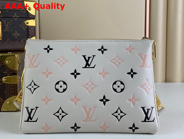 Louis Vuitton Coussin BB Tricolor Bag Beige Lambskin M22954 Replica