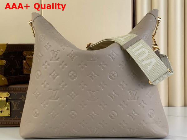 Louis Vuitton Coussin Hobo MM Galet Calf Leather M12071 Replica