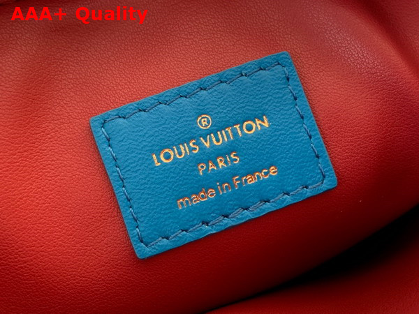 Louis Vuitton Coussin PM Handbag in Blue Lambskin Replica