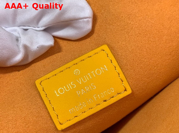 Louis Vuitton Coussin PM Handbag in Yellow Monogram Embossed Puffy Lambskin M20378 Replica