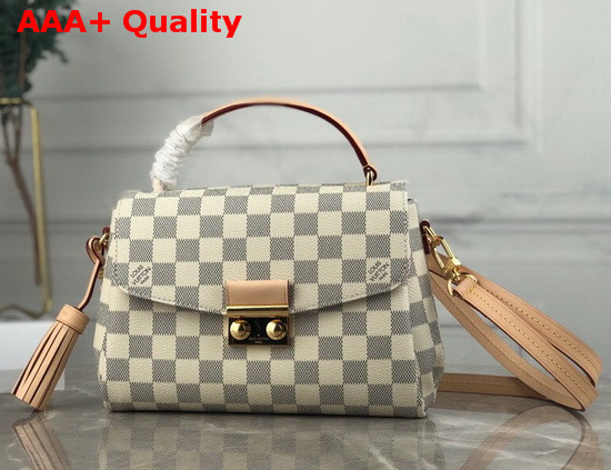 Louis Vuitton Croisette Bag in Damier Azur Canvas N41581 Replica