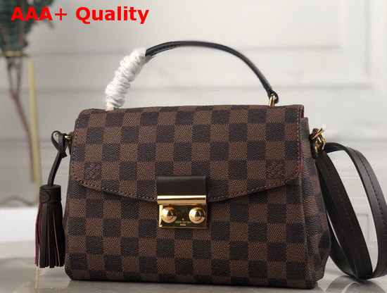 Louis Vuitton Croisette Bag in Damier Ebene Canvas N53000 Replica