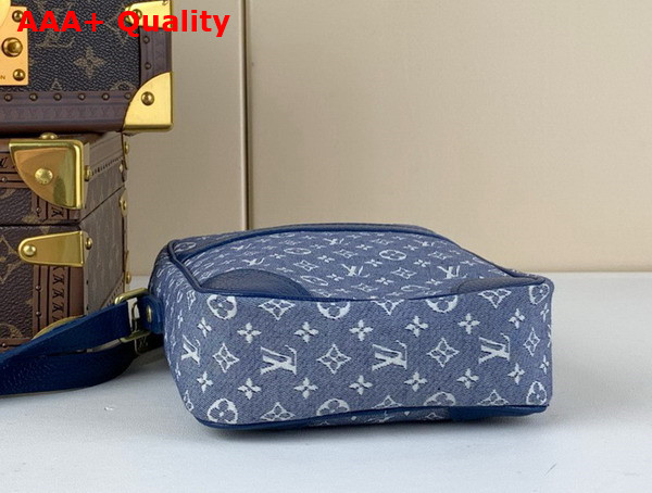 Louis Vuitton Crossbody Bag in Blue Monogram Jacquard Denim Replica