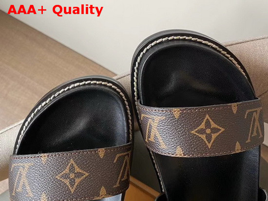 Louis Vuitton Crossroads Comfort Sandal Monogram Canvas Replica