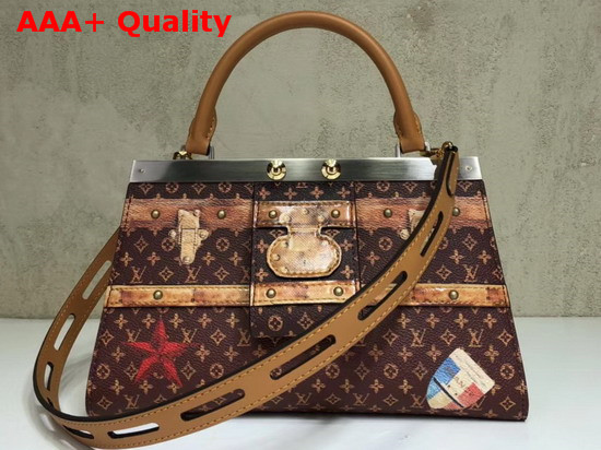 Louis Vuitton Crown Frame Transformed Monogram Coated Canvas Exterior M43946 Replica