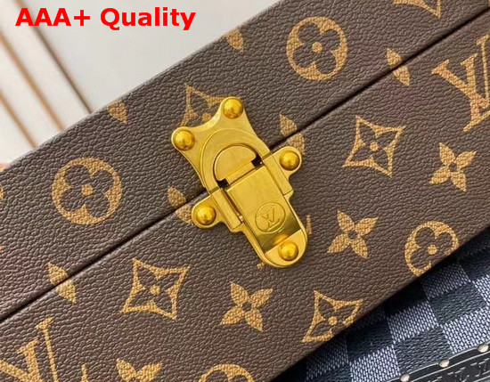 Louis Vuitton Cufflinks Box Monogram Canvas M47025 Replica