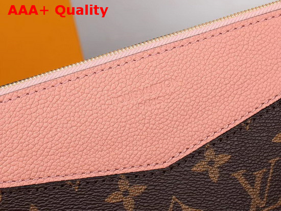 Louis Vuitton Daily Pouch Monogram Peach Replica