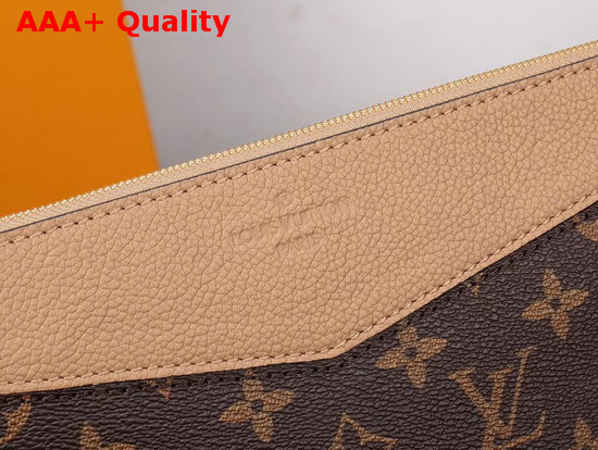 Louis Vuitton Daily Pouch Monogram Sesame Replica