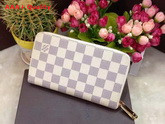 Louis Vuitton Damier Azur Canvas Zippy Compact Wallet N60029 Replica