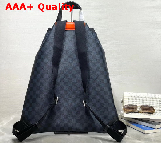 Louis Vuitton Damier Cobalt Race Drawstring Backpack N40170 Replica