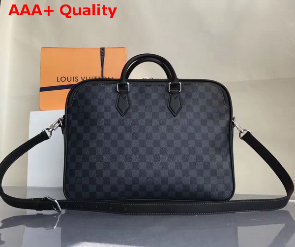 Louis Vuitton Dandy Briefcase MM Damier Cobalt N44000 Replica