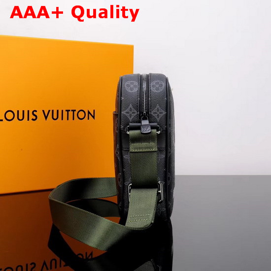 Louis Vuitton Danube PM Monogram Eclipse Coated Canvas Replica