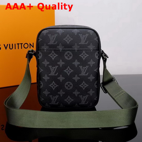 Louis Vuitton Danube PM Monogram Eclipse Coated Canvas Replica