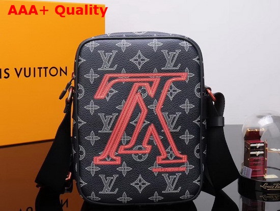 Louis Vuitton Danube PM Monogram Upside Down Canvas Replica