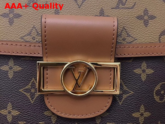 Louis Vuitton Dauphine Backpack Monogram Coated Canvas and Monogram Reverse Coated Canvas Replica