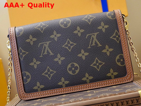 Louis Vuitton Dauphine Chain Wallet Monogram Canvas M68746 Replica