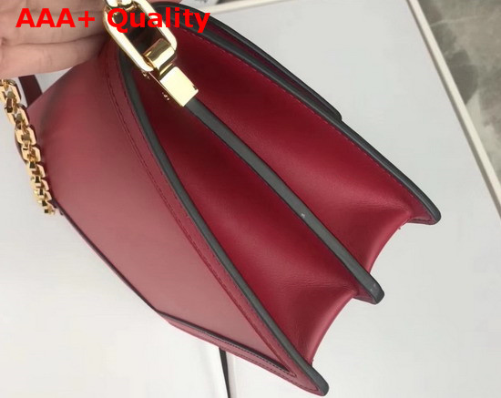 Louis Vuitton Dauphine MM Cherry Berry Smooth Calf Leather M55735 Replica