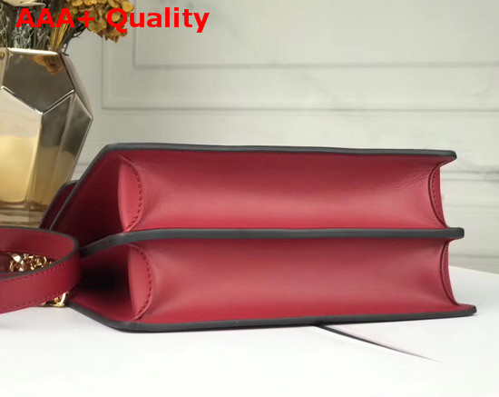 Louis Vuitton Dauphine MM Cherry Berry Smooth Calf Leather M55735 Replica