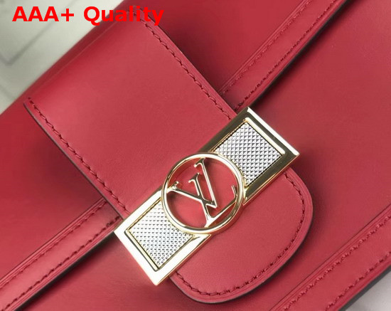 Louis Vuitton Dauphine MM Cherry Berry Smooth Calf Leather M55735 Replica