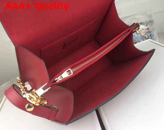 Louis Vuitton Dauphine MM Cherry Berry Smooth Calf Leather M55735 Replica